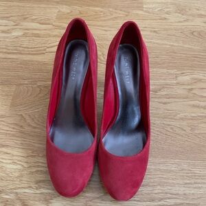 Nine West Bold Red Heels